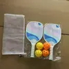 Paleta de Pickleball de Álamo de 9 Capas en Stock para Entrenamiento Deportivo Escolar Principiantes Paleta de Pickleball Caliente Transfronteriza