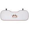 Lluvia Azul Otoño e Invierno Reposacabezas y Soporte Lumbar de Coche Perro de Felpa Cojín Lumbar para Coche Dibujos Animados Almohada Cervical para Coche Respaldo