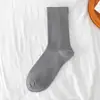 Meias Femininas Seamless até a Panturrilha, Meias de Algodão Folgadas, Meias para Gestante, Meias Finas Brancas Coloridas para Primavera e Verão, Meias Femininas da Moda Atacado