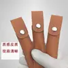 Estojo de Couro PU Pinça para Sobrancelhas Bolsa para Pincéis de Maquiagem Suporte para Pinças Pena Dourada Golfinho Pinças para Extensão de Cílios Ferramentas de Beleza para Cílios