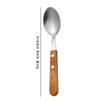 Talheres de Aço Inoxidável com Cabo de Madeira Japonês Colher Faca de Madeira Garfo Colher Utensílios de Mesa Domésticos de Alta Qualidade Faca para Bife Talheres Ocidentais Atacado