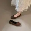 Zapatos planos Mary Jane estilo francés, suela suave, versátiles, estilo coreano, con lazo, estilo de hada, 2026