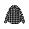 Yidao Vintage 2026 Otoño Nueva Camisa de Manga Larga a Cuadros Estilo Commute para Hombre Retro Japonés Holgada Versátil