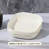 Estilo Crema de Lujo Ligero Dispersador de Huesos Mesa de Comedor Familiar Plato para Huesos Plato para Frutas Platos para el Té de la Tarde Plato de Almacenamiento de Dibujos Animados
