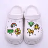 A série de sucesso da Amazon da noite para o dia de acessórios para tamancos, bolsas de praia, fivelas decorativas de borracha macia em PVC, fivelas de sapato DIY, acessórios para sapatos