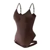 Body moldeador para mujer con espalda descubierta, sin tirantes, control de abdomen, faja reductora de cintura, ropa interior levanta glúteos