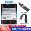 Travesaño Trasero de Cabina de Semirremolque de Camión Reposapiés Banco de Trabajo Placa Protectora Adecuado para j6p DeLong Tianlong t7
