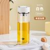 Copo de Vidro de Camada Dupla Mingxia Simples de Borossilicato Alto Espessado para Chá Copo de Bebida Portátil Doméstico para Homens Venda por Atacado Personalização