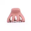 Clip Nuevo para Flequillo Ins Venta Caliente Europea y Americana Mate Escarchado Negro Mate Hueco Pequeño Anticaída Pinza Agarradera Pinza Superior Tocado