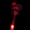 Concierto del Amanecer Debería Ayudar Diadema de Placa de Luz Lámpara de Mano Barra Fluorescente Periférico de Estrella Texto Diadema Horquilla Personalización