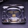 Fabricante de Cristal Xiaoqiao Ashtrays al por Mayor Hotel de Cristal KTV Decoraciones de Regalo Ashtrays Prácticos con Logo Personalizado