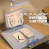 Corretor de Postura Tridimensional de 12 Graus Quadro de Escrita Infantil Suporte Anti-Miopia Proteção para os Olhos Alunos do Ensino Fundamental Escrevendo