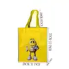 Sacolas de Compras Não Tecidas com Logo Personalizado, Sacolas Prensadas à Máquina, Sacolas Tote de Presente Não Tecidas Ecológicas com Texto Impresso