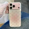 Adecuado para funda de teléfono con lunares brillantes para Apple 17PROMAX, cubierta protectora de lente aurora de alta gama para iPhone 16 15
