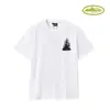 Marca de moda estadounidense Corteiz Camiseta Casual Deportiva Holgada de Manga Corta con Estampado de Barco de Crucero Alcatraz para Pareja
