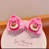 Sanrio Clipe Bonito Dos Desenhos Animados Das Crianças Da Menina Quebrado Grampo De Cabelo Kulomi Urso Morango Merlot Acessórios De Cabelo