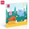 Papel de Manualidades de Colores Deli para Niños A4 Grueso para Manualidades DIY de Escuela Primaria y Jardín de Infancia, Origami y Manualidades de Corte de Papel Papelería al por Mayor