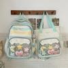 Mochila Estilo Universitario Femenina Secundaria Serie Cumpleaños Bolsa del Dolor Mochila de Gran Capacidad Linda Bolsa Transparente para Bebé Mochila Estilo Ins