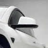 Película de Cambio de Color para Espejo Retrovisor de Coche Negro Brillante Negro Piano Blanco Cristal Plata Electro-Óptico Plata Metálico Fibra de Carbono Envoltura para Espejo Retrovisor