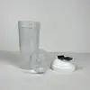 Copo agitador de impressão dupla face 700ML com filtro copo de plástico copo de fitness chaleira esportiva copo de milk-shake de fabricantes