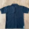 Camiseta polo de manga curta Y2K de verão com estampa, top de rua gótico vintage escuro atacado