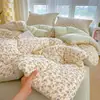 Colcha de algodón antibacteriana y amigable con la piel de 10 A para primavera y otoño, colcha gruesa y cálida de invierno, colcha para dormitorio universitario, ropa de cama para el hogar para todas las estaciones