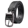 Cinturón Casual Simple Avanzado Nuevo para Hombre Hebilla de Pin de Lujo Ligero Europeo y Americano con Cinturón para Jeans en stock