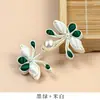 Botões de Sapo Qipao Botões de Acabamento Botões de Pérola Borboleta Flor Botões Tecidos Artesanais Chineses Decoração de Roupa Traje Tang Retrô