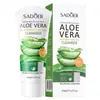 Serie Completa Sadoer Aloe Vera Set Limpiador Purificante Refrescante de Aloe Vera Hidratante e Hidratante Facial Chino