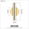 Em estoque estilo nórdico decoração de parede pasta punch-free pingente metal arranjo flor artificial flor interior decoração vaso