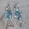 Brincos Pequenos de Peixe Fresco com Borlas Cravejados de Diamantes Levemente Luxuosos Exquisitos de Nicho Versáteis Brincos Retrô de Alta Qualidade Mulheres Exquisitas