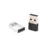 Adaptador USB Macho a Tipo-C Hembra Carga Rápida Pd Datos Otg Dos en Uno Compatible con Dispositivos Tipo-C