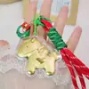Llavero Shuibei de Oro Oro Puro 999 Árbol de Navidad Colgante para Teléfono Regalo para Novia Regalo de Navidad Año del Caballo Regalo de Año Nuevo