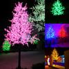 Planta Artificial de Exterior Comunitaria Lámpara de Árbol de Hoja de Arce LED Insertada en el Suelo Decoración de Paisaje Iluminación de Escena Nocturna Lámpara de Boceto