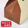 Bolsa Isotérmica para Llevar Tienda de Pasteles Bolsa de Mano Tela No Tejida Papel de Aluminio Bolsa para Empaquetar Comida para Llevar Bolsa de Mano para Empacar