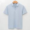 Camiseta Polo Deportiva Sin Costuras Personalizada con Cuello de Gaviota para Hombre, Transpirable, de Secado Rápido, con Cuello de Solapa, Manga Corta, Sin Planchar