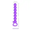 Cuentas Flecha de Placer Morado Suministros Cuentas Flecha de Placer Juguetes Anales para Hombres y Mujeres Productos para Adultos Venta al por Mayor