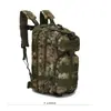 Mochila Tática Transfronteiriça Mochila para Entusiasta Militar Bolsa para Esportes ao Ar Livre Montanhismo Mochila 3P Camuflada Impermeável Oxford