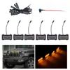 Adecuado para Jeep Wrangler Jl Modelos 18-23 Parrilla Especial Luz Amarilla Pequeña App Colorida Rgb Luz Diurna