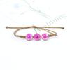 Directo de Fábrica Jingdezhen pulsera tejida a mano narcisos flor de cerezo pulsera de estudiante regalo para amigas lugar turístico venta caliente