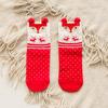 Meias de Natal crianças Coreano tubo meias outono e inverno este ano Vermelho casal Natal meias de algodão meias atacado