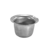 Taza para salsa de acero inoxidable 304, taza para salsa de steak estilo occidental, cuenco pequeño vintage para condimentos, plato para salsa para ensalada de tomate