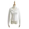 Sudadera con Capucha de Corte Tridimensional con Sentido del Diseño para Mujer Otoño 2024 Estilo Deportivo Americano Ajustado Chaqueta Cárdigan con Cremallera