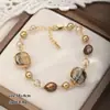 Pulseira Nala Novo Estilo Chinês Leve Luxo Pedra Natural Pérola para Mulheres, Joias Artesanais de Design de Nicho de Ponta no Atacado