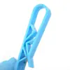 Pinza para basura bolsa de basura pinza antideslizante borde del cubo clip pequeño fijador clip para cubo de basura clip fijador para bolsa de basura estante creativo