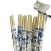 Pares de hashis descartáveis de bambu para uso doméstico, pares de hashis de bambu embalados individualmente, atacado da fábrica de dropshipping da Amazon