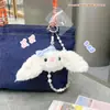 Colgante de Peluche de Conejo Holandés con Pajarita, Muñeco de Conejo Lindo para Bolsos de Niñas y Llaveros de Teléfono
