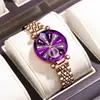Reloj para Mujer Binbond, Marca de Nicho de Lujo Ligero, Reloj de Cuarzo Corazón del Océano, Transmisión en Vivo Transfronteriza, Dropshipping