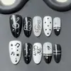Exhibición de Uñas Artísticas Transfronteriza, Colección de Muestras de Uñas Portables, Puntas de Uñas Ovaladas