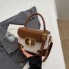 Bolsa Cuadrada Pequeña Estilo Nuevo 2026 para Mujer, Bolso de Mano y Bolso Cruzado de Moda, Bolso Elegante de Piel Sintética, Bolso Diario para Mujer, Bolso de Nicho para Mujer